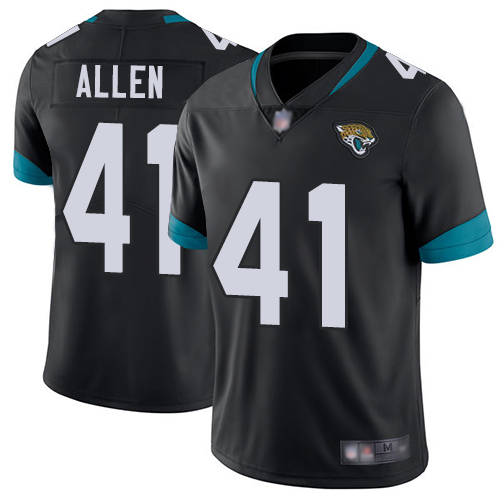 Nike Jacksonville Jaguars 41 Josh Allen Black Team Color Men Stitched NFL Vapor Untouchable Limited Jersey